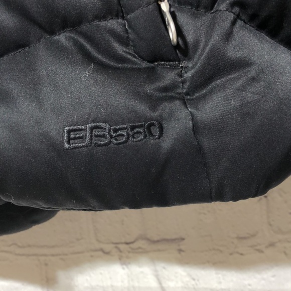 Eddie Bauer goose down jacket Black M - Picture 4 of 11